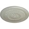Ekena Millwork Temple Ceiling Medallion (Fits Canopies up to 9 1/4"), Hand-Painted Flash Copper, 24"OD x 1 5/8"P CM24TEFCS - alternate 4
